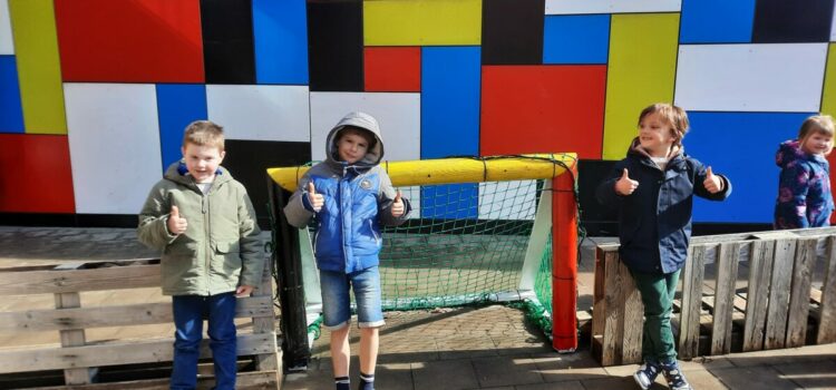 Nieuwe voetbalgoaltjes
